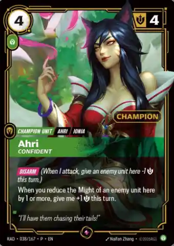 Ahri Confident