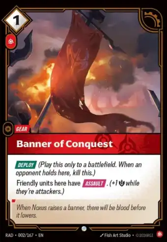 Banner of Conquest Gear Radiance