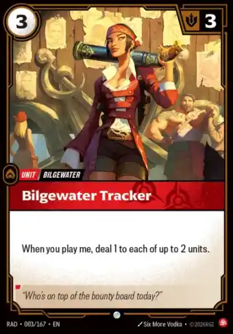 Bilgewater Tracker Radiance Riftbound