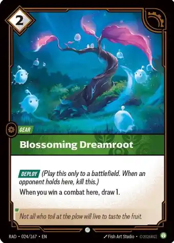 Blossoming Dreamroot Gear Radiance