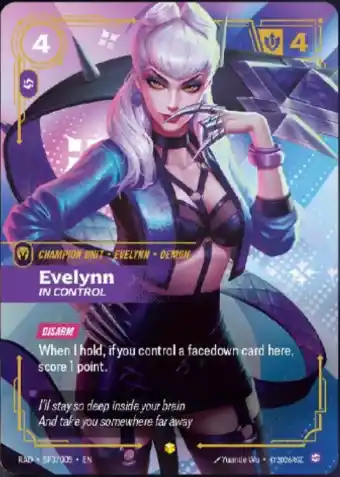 Evelynn KDA Riftbound Card
