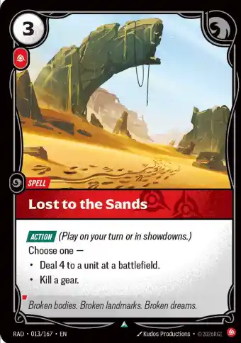 Lost of the Sands Radiance