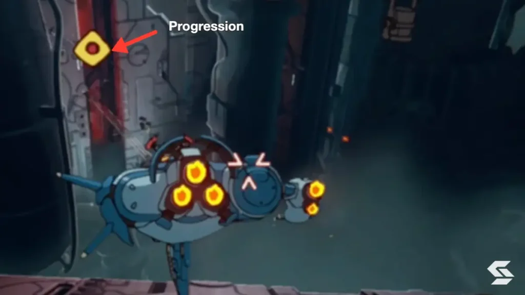 Metallic Door location