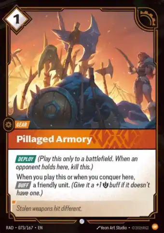 Pillaged Armory