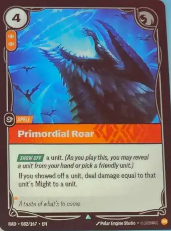 Primordial Roar