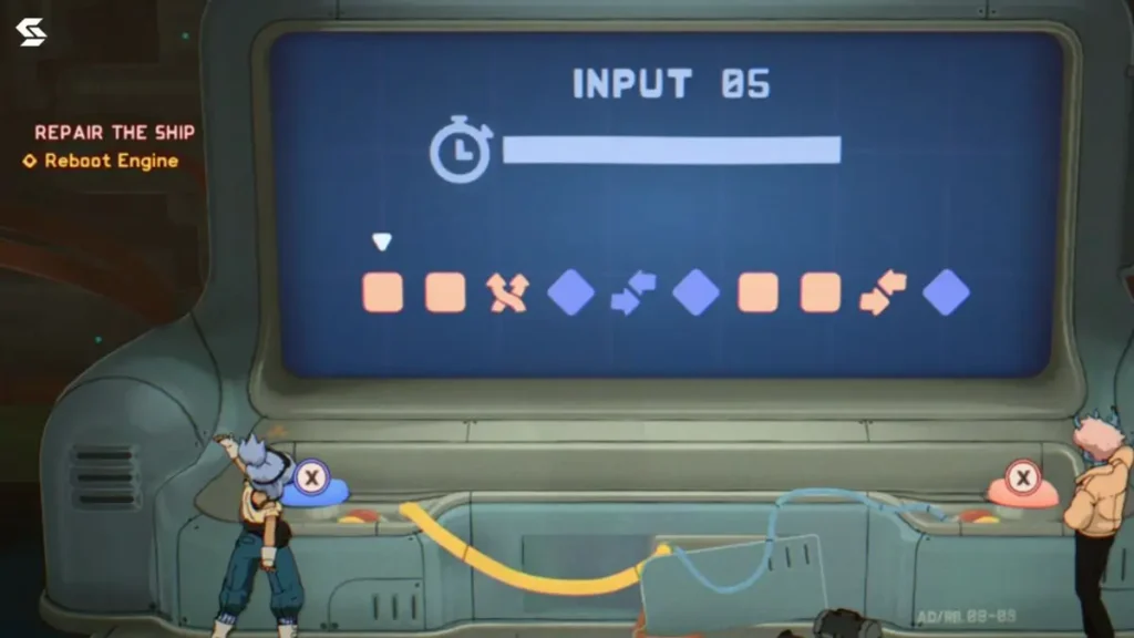 Reboot Engine input 5 solution