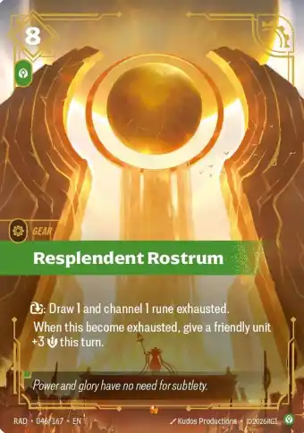 Resplendent Rostrum Gear Radiance