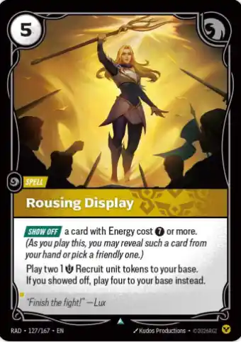 Rousing Display