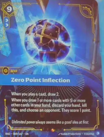 Zero Point Inflection