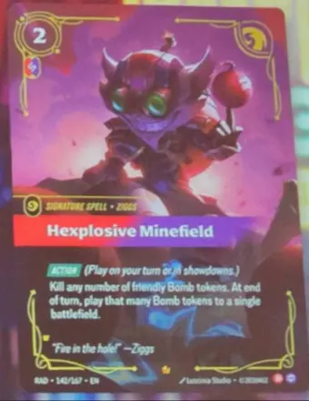 Ziggs Hexplosive Minefield