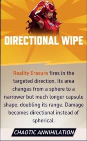 Directional Wipe