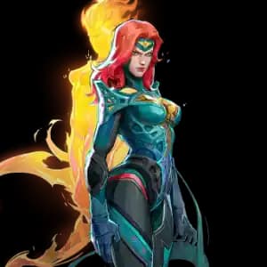 Emerald Flames Phoenix