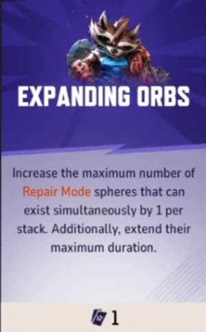 Expanding Orbs