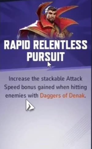 Rapid Relentless Pursuit