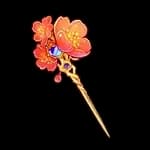 Vintage Gilded Hairpin nte