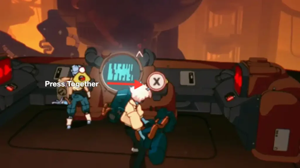 Engine room panel location