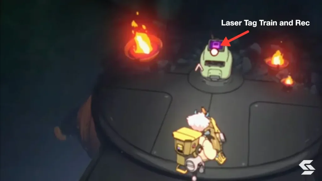 Laser Tag train and rec location in orbitals