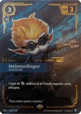 OGN-111a Heimerdinger - Inventor (Arcane Box Set Promo) (1)