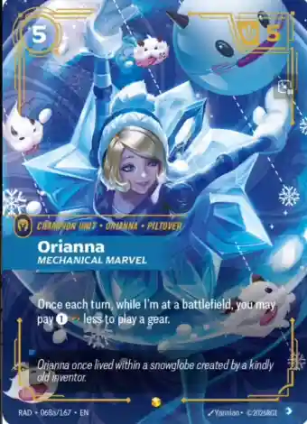 Orianna Mechanical Marvel Alt Art Radiance