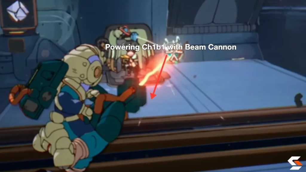 Powering Ch1b1 with Beam Cannon