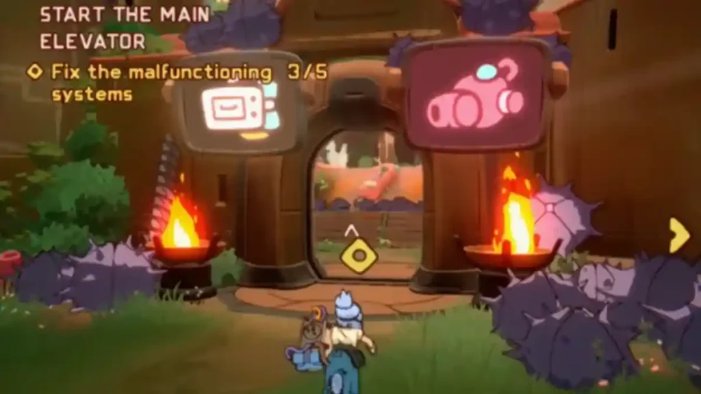 System 4 Furnace Area (Spirit Microwave and Liquid Cannon) location