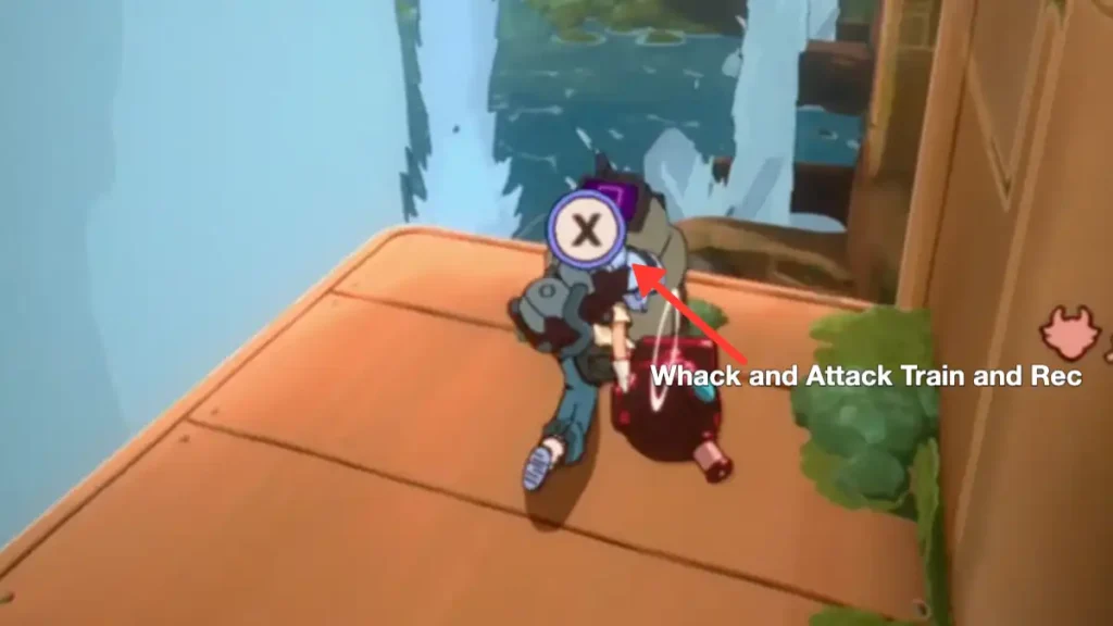 Train and Rec Whack and Attack location orbitals