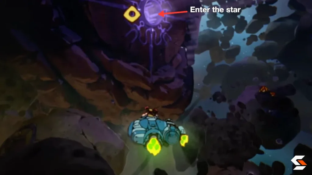 entering the Massive Asteroid