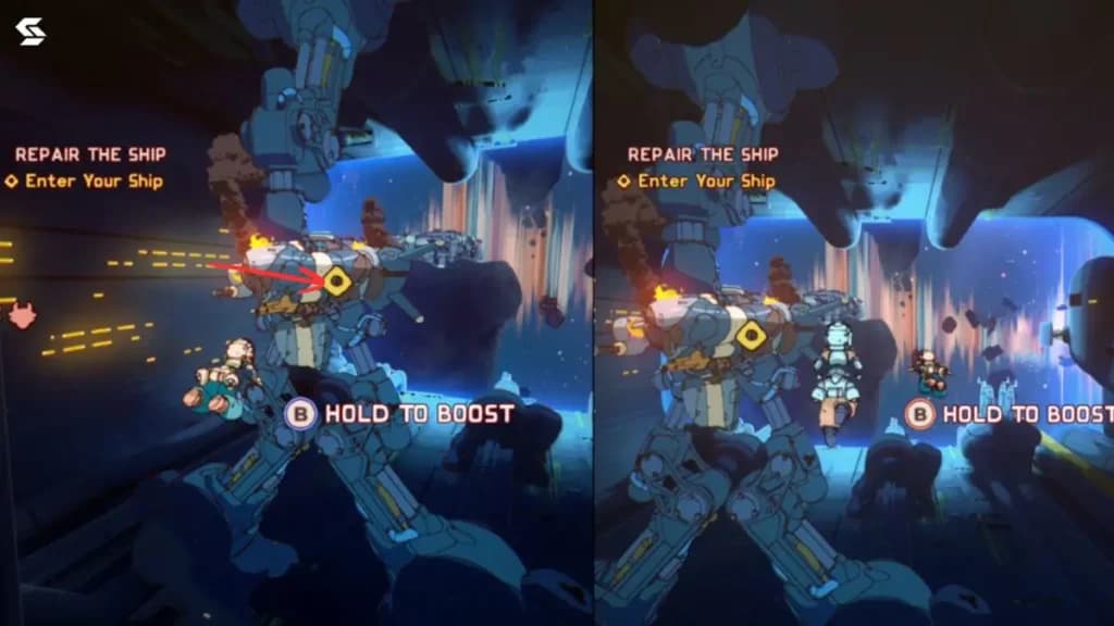 entering the ship in orbitals chapter 1