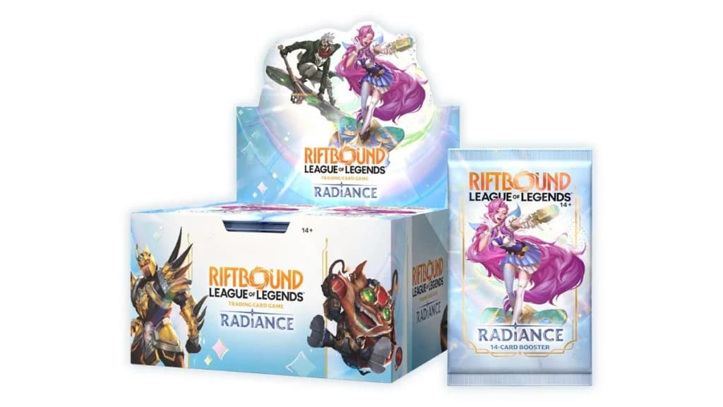 riftbound radiance product lineup splash art
