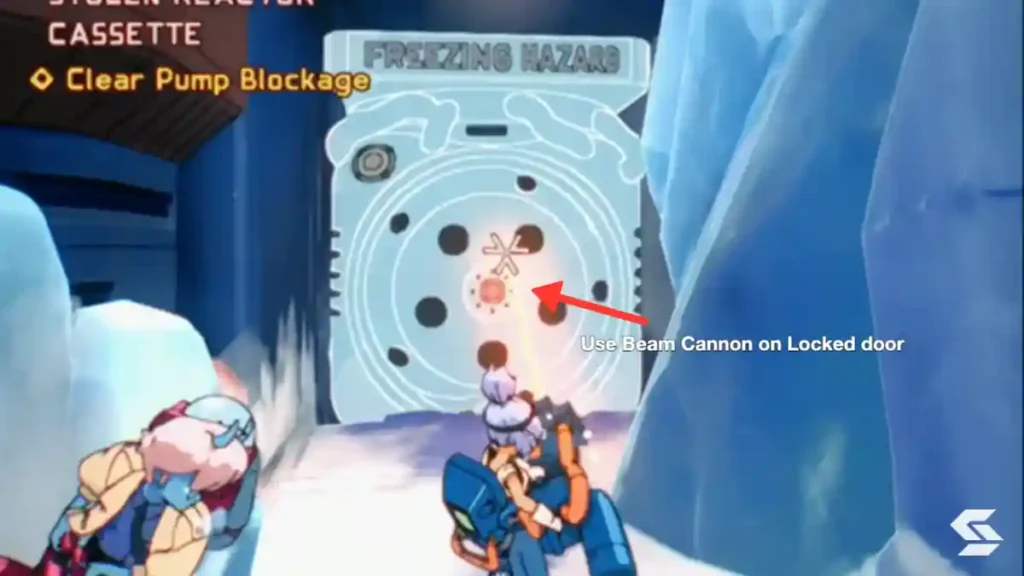 unfreezing a stuck door in orbitals
