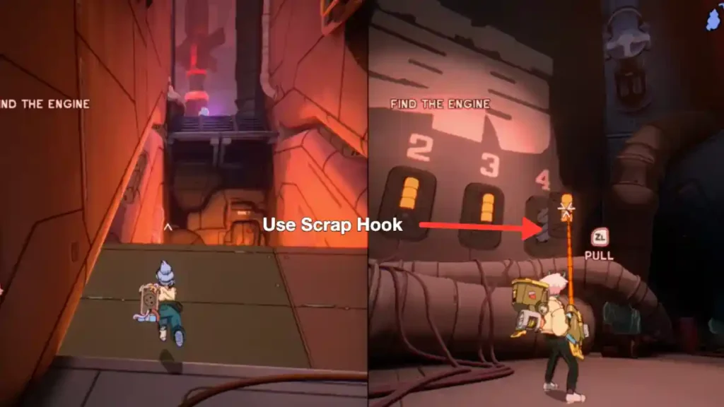 using scrap hook to make platforms for maki