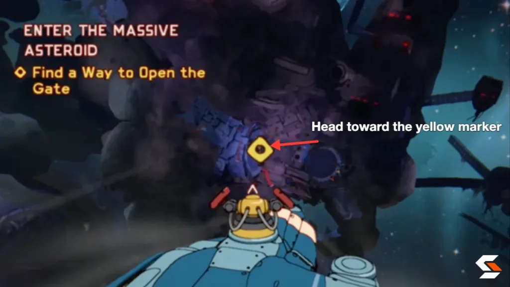 way to open the gate for asteroid in orbitals