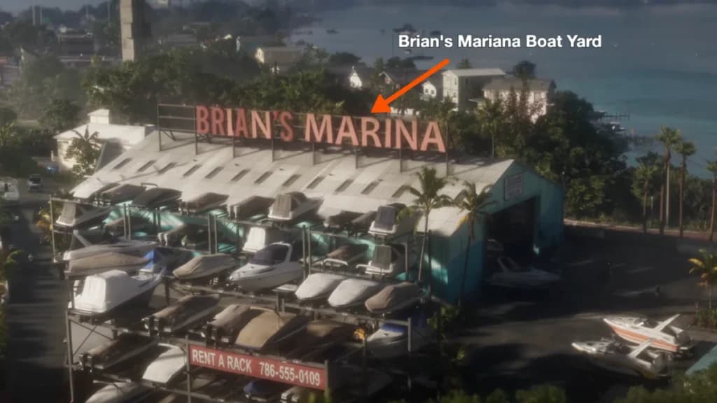 Brian Mariana Boat Yard gta 6 launch trailer