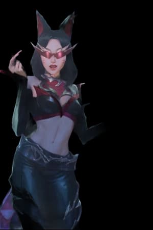 LoL KDA Firestarter Ahri Outfit 1 skin