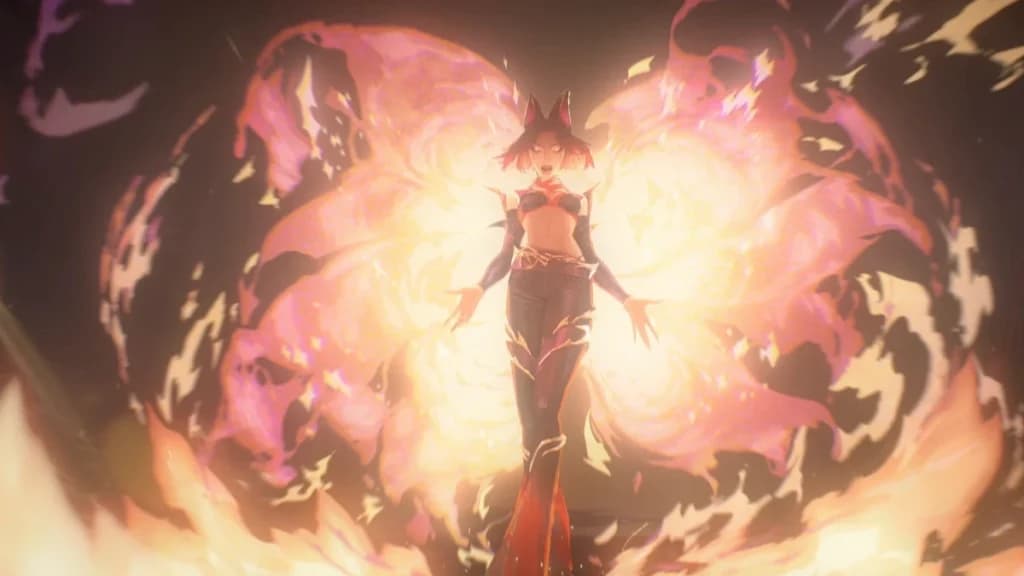LoL KDA Firestarter ahri wallpaper skin 1