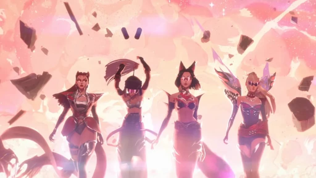 LoL KDA Firestarter group walk wallpaper (1)