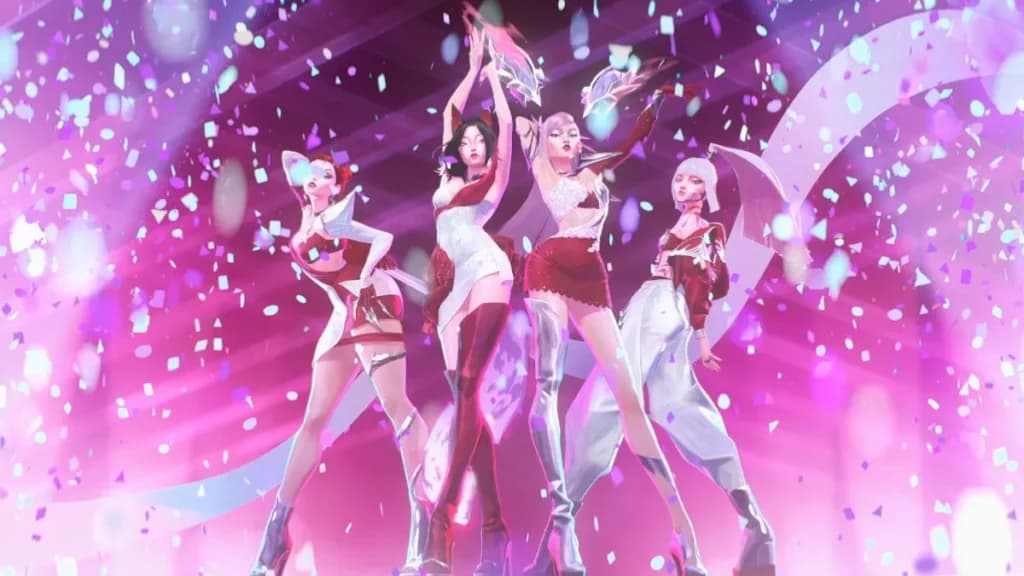 LoL KDA Firestarter group wallpaper outfit 2