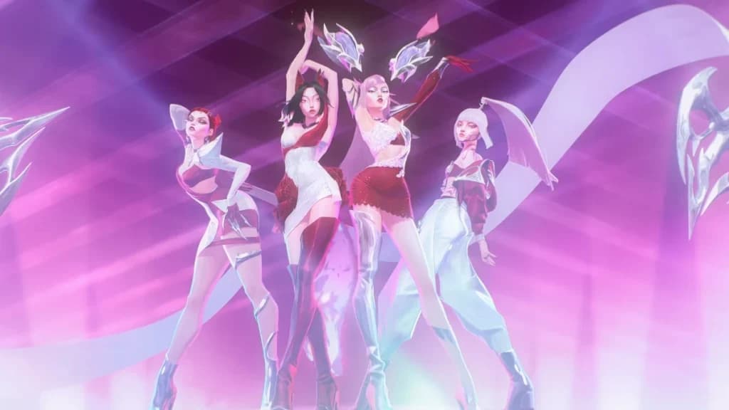 LoL KDA Firestarter skins outfit 2