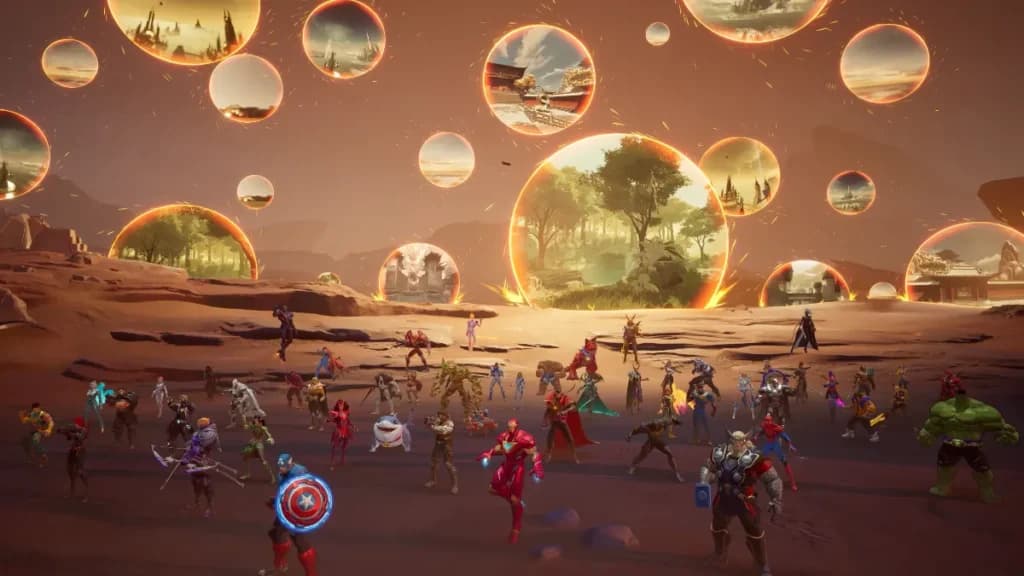 Marvel Rivals Path to Doomsday Avengers Endgame character roster
