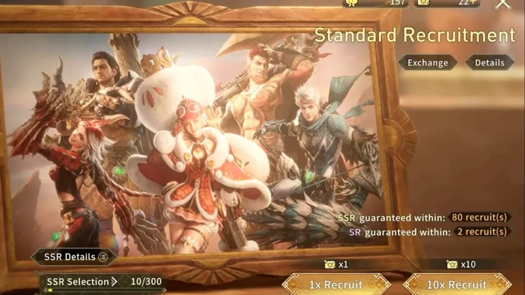 Monster Hunter Outlanders Standard Recruitment Banner