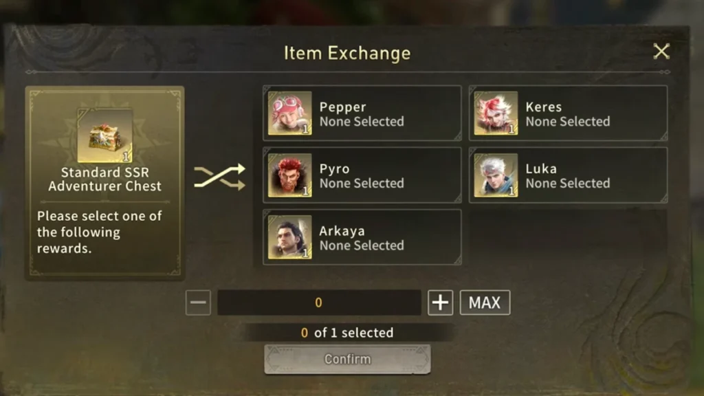 Monster Hunter Outlanders Standard SSR Adventurer Chest
