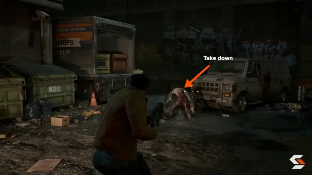 marcus fighting locusts