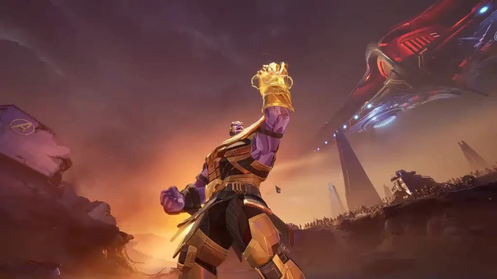 thanos character design marvel rivals